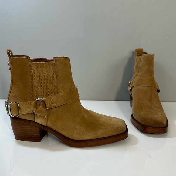 Sam Edelman Bellamie Suede Booties Size 6 - Picture 1 of 16